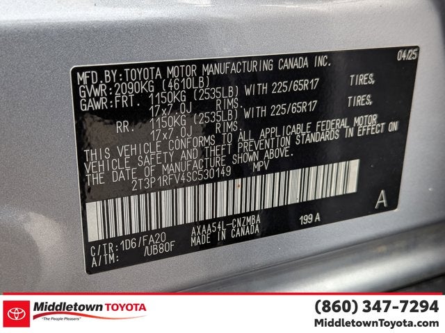 2025 Toyota RAV4 XLE
