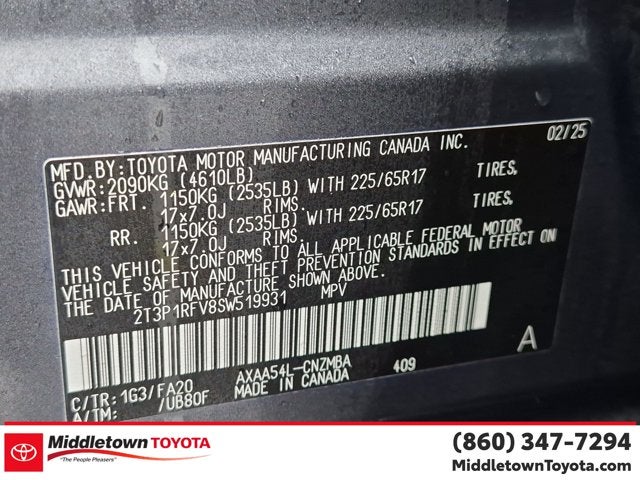 2025 Toyota RAV4 XLE