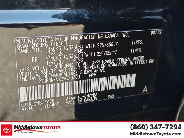 2025 Toyota RAV4 XLE