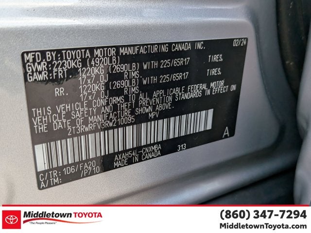 2024 Toyota RAV4 Hybrid XLE