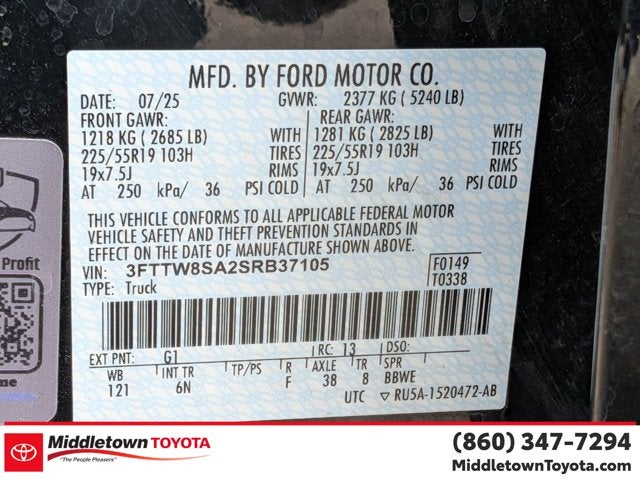 2025 Ford Maverick LARIAT