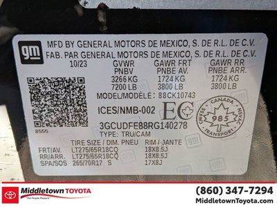 2024 Chevrolet Silverado 1500 LT Trail Boss