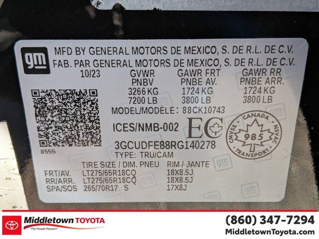 2024 Chevrolet Silverado 1500 LT Trail Boss