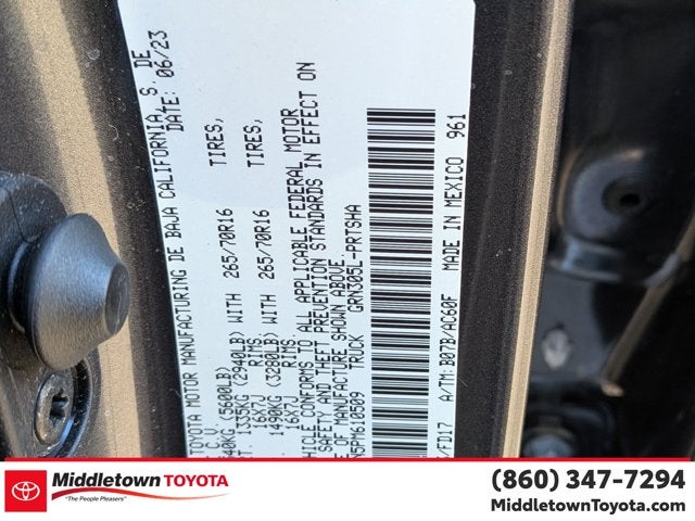 2023 Toyota Tacoma 4WD TRD Off-Road