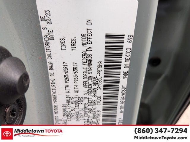 2023 Toyota Tacoma 4WD TRD Sport