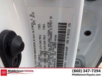 2022 Toyota Tacoma 4WD SR