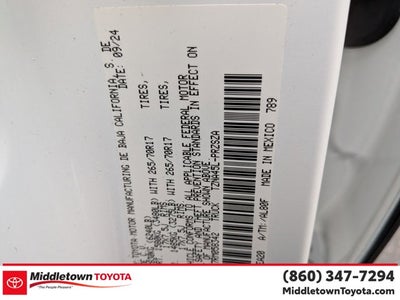 2024 Toyota Tacoma 4WD TRD Off-Road