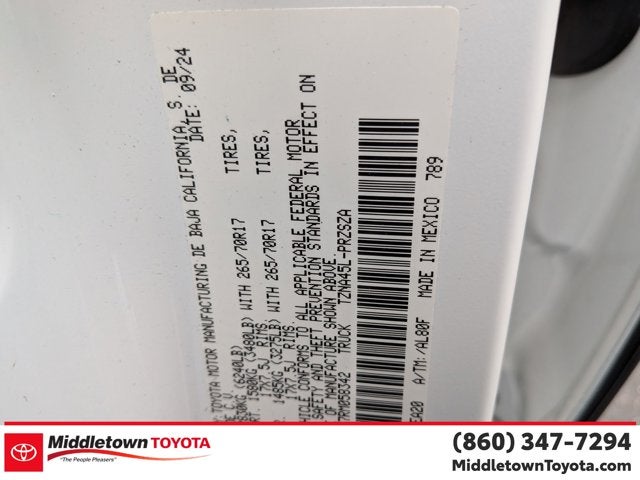 2024 Toyota Tacoma 4WD TRD Off-Road