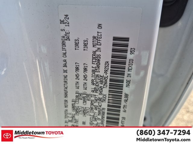 2025 Toyota Tacoma 4WD SR5