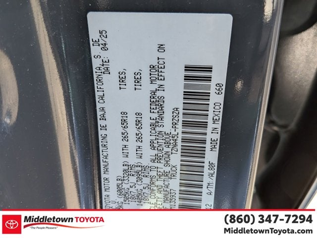 2025 Toyota Tacoma 4WD TRD Sport