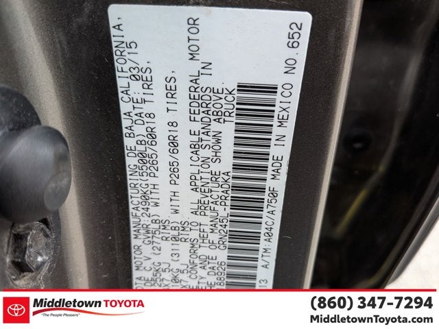 2015 Toyota Tacoma Base