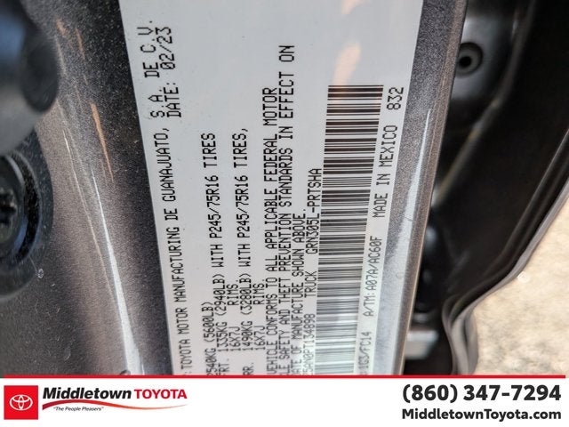 2023 Toyota Tacoma 4WD SR5