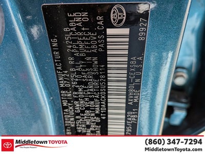 2025 Toyota Camry LE