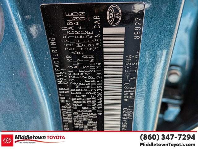 2025 Toyota Camry LE