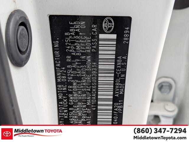 2025 Toyota Camry LE