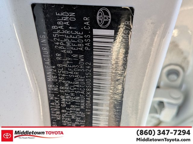 2025 Toyota Camry LE