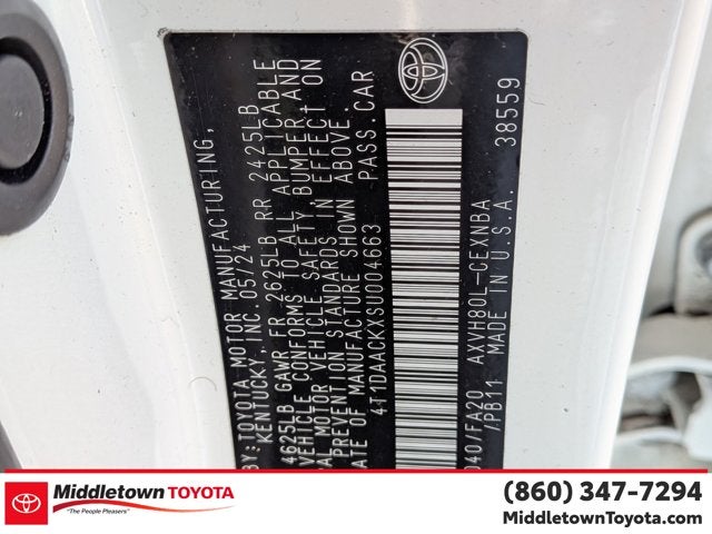 2025 Toyota Camry LE