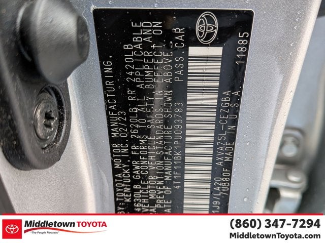 2023 Toyota Camry XLE