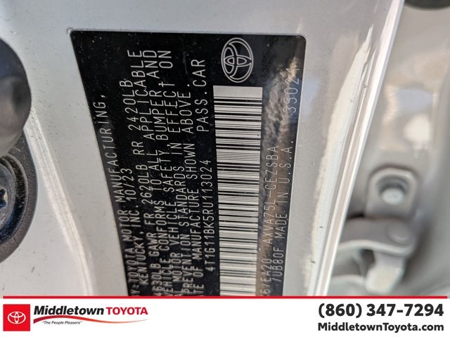 2024 Toyota Camry SE