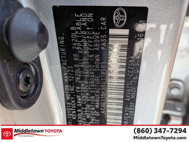 2024 Toyota Camry SE