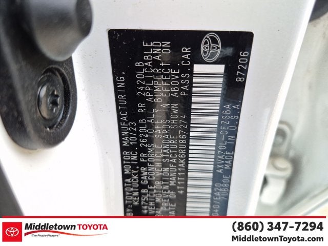 2024 Toyota Camry SE