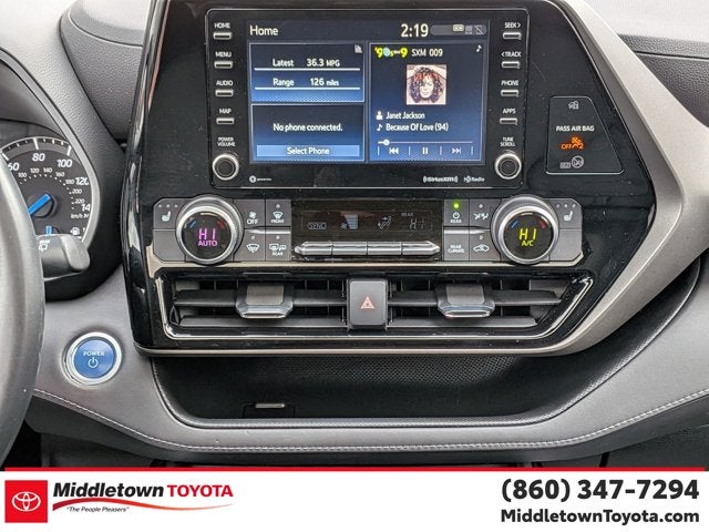 2021 Toyota Highlander Hybrid XLE