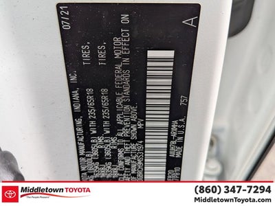 2021 Toyota Highlander Hybrid XLE