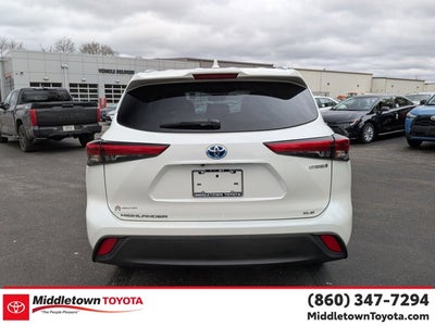 2021 Toyota Highlander Hybrid XLE