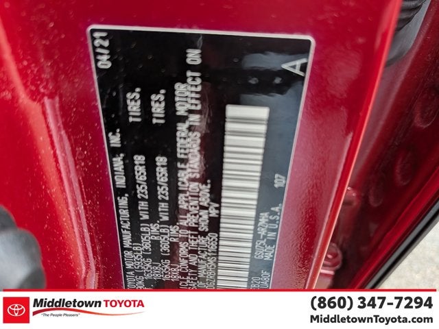 2021 Toyota Highlander XLE