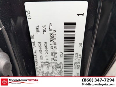 2024 Toyota Tundra 4WD SR5