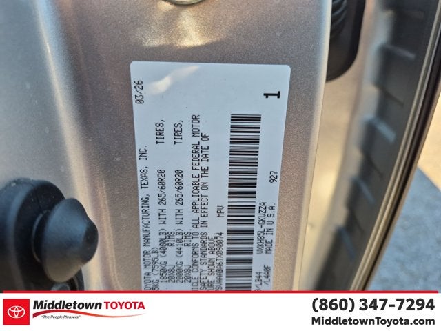 2026 Toyota Sequoia 1794 Edition