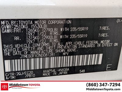 2022 Toyota RAV4 Prime XSE