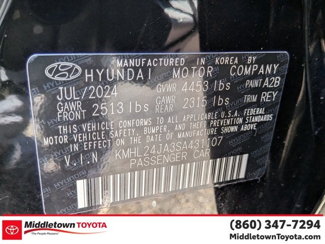2025 Hyundai Sonata SE