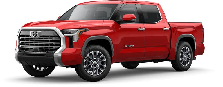 2022 Toyota Tundra Limited in Supersonic Red | Middletown Toyota in Middletown CT