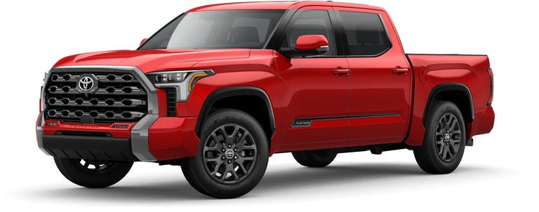 2022 Toyota Tundra in Platinum Supersonic Red | Middletown Toyota in Middletown CT